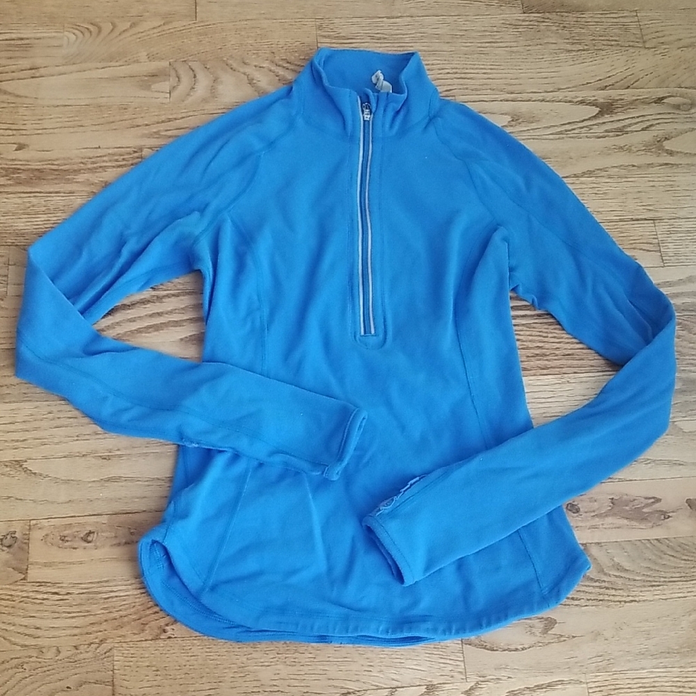 (4) lululemon athletica Half Zip Cozy Bold Running Outdoor Sporty Gym Workout